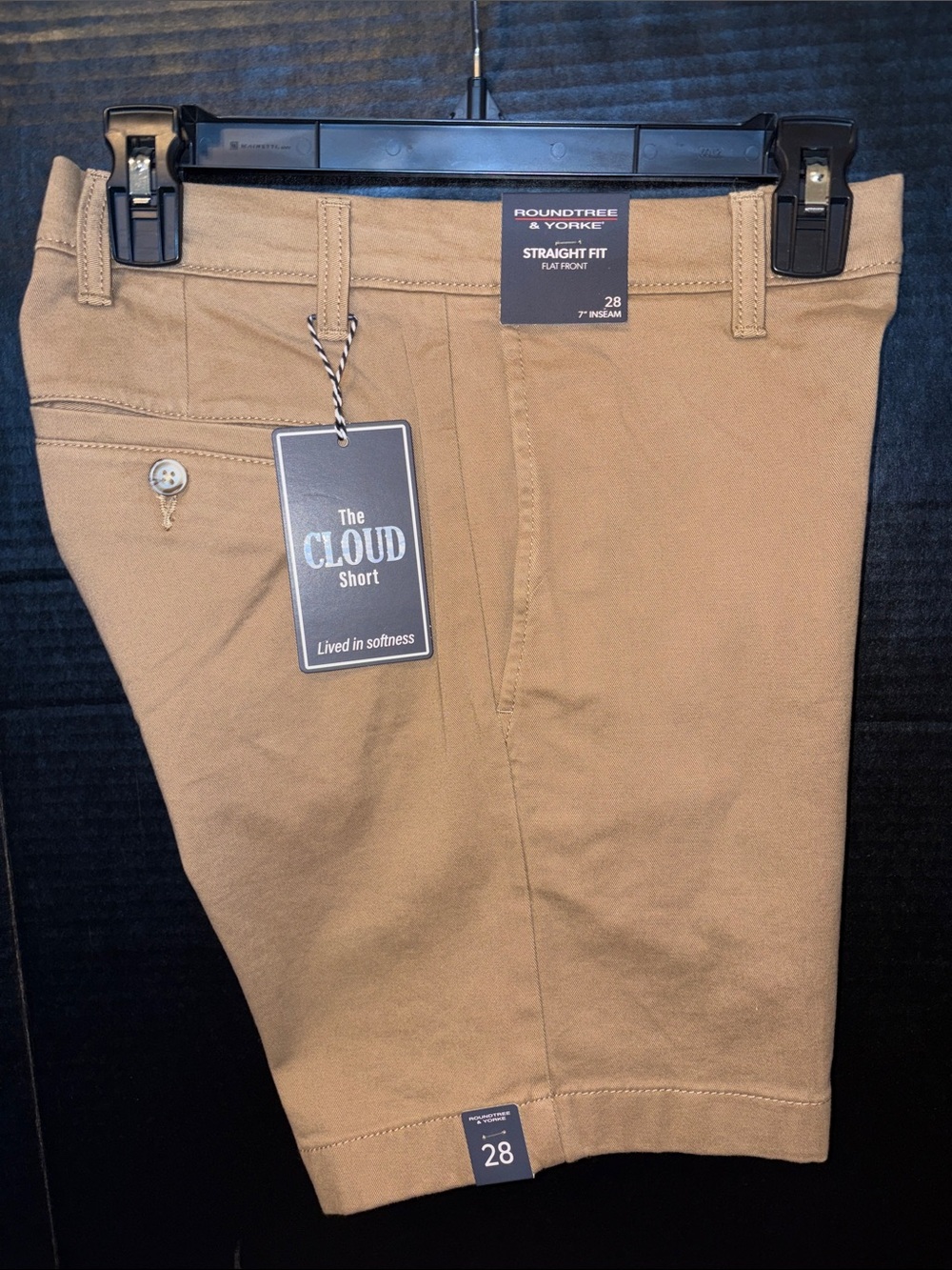 Roundtree & Yorke Men’s Flat Front Shorts
